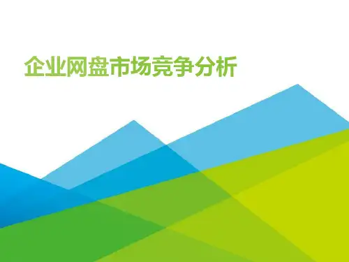 企业网盘市场竞争分析