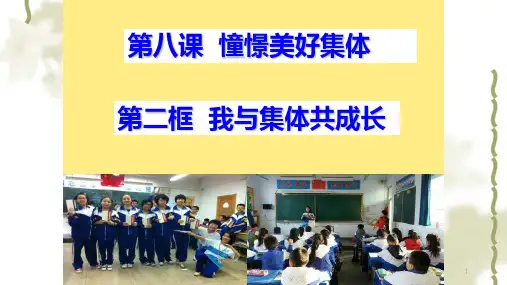 我与集体共成长ppt课件