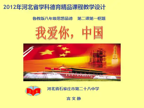 我爱你中国教学设计
