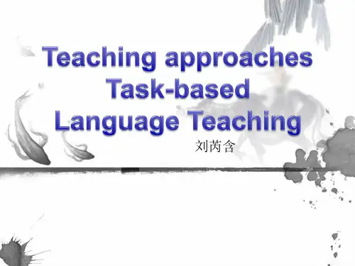 英语教学法(教学PPT)