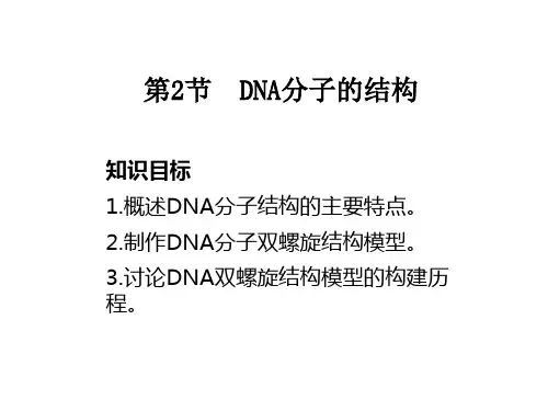 人教版高中生物必修二课件：3.2 DNA分子的结构 (共16张PPT)