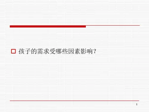 生育率的经济理论课件