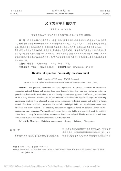 光谱发射率测量技术