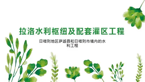 拉洛水利枢纽及配套灌区工程