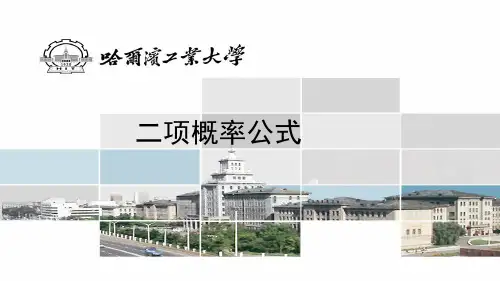 概率论与数理统计第11讲 二项概率公式