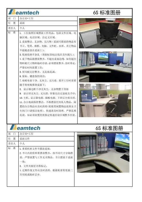 办公室5S标准图册