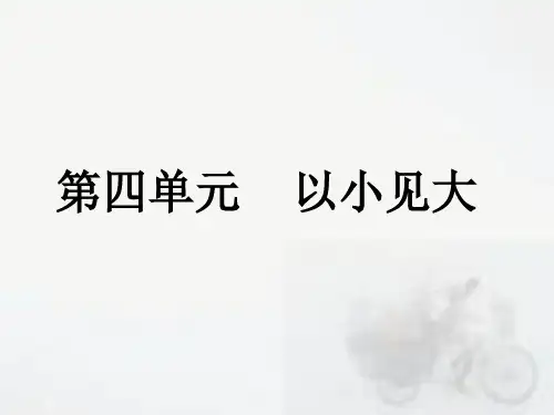 初中作文指导：以小见大1优秀课件