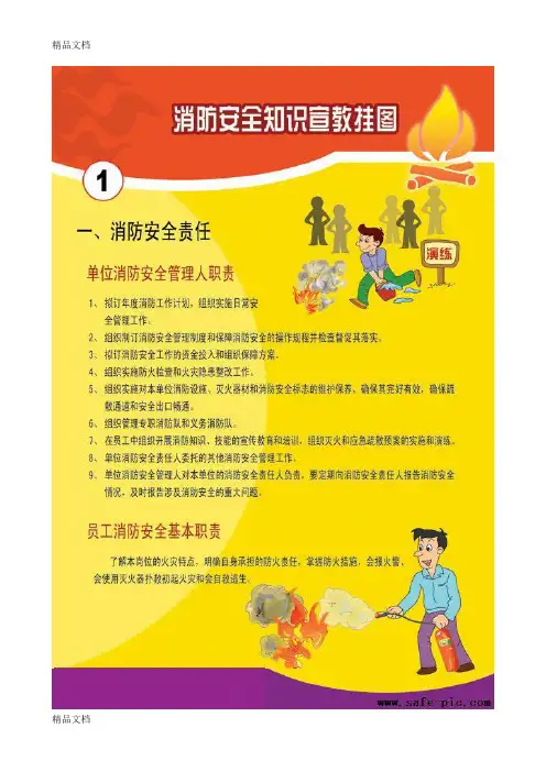 (整理)消防安全知识手册(图文解说版) (1)