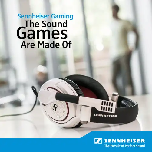 Sennheiser 游戏头戴耳机说明书