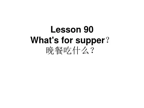 新概念英语第二册第90课课件