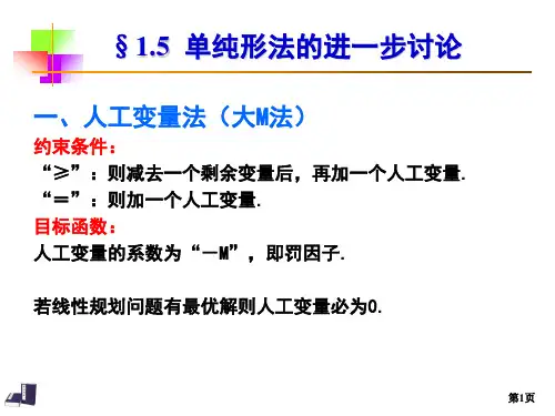 单纯形法