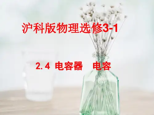 电容器 电容PPT教学课件