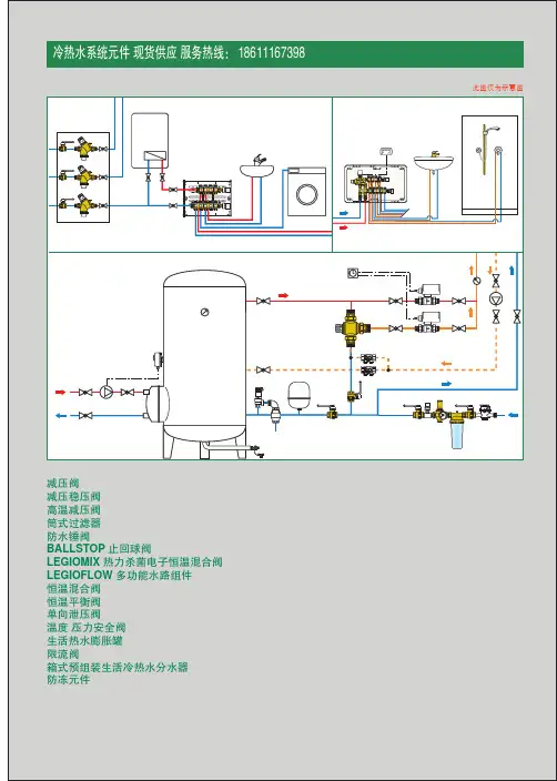 卡莱菲减压阀样本 冷热水系统元件 图册