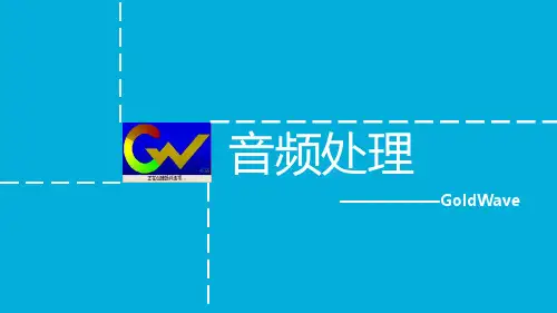 音频处理Goldwave(10版)