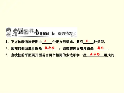 初一上数学课件(北师版)-展开与折叠