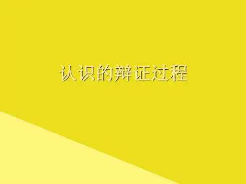 认识的辩证过程PPT资料(正式版)