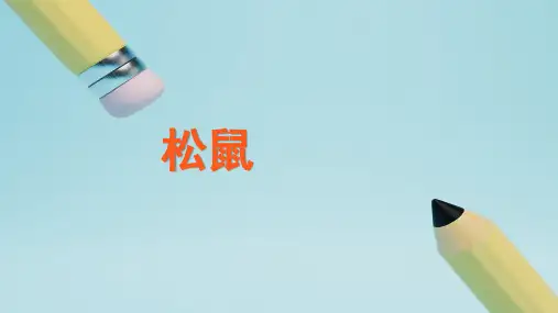 统编版五年级语文上册17《松鼠》课件(共28张PPT)