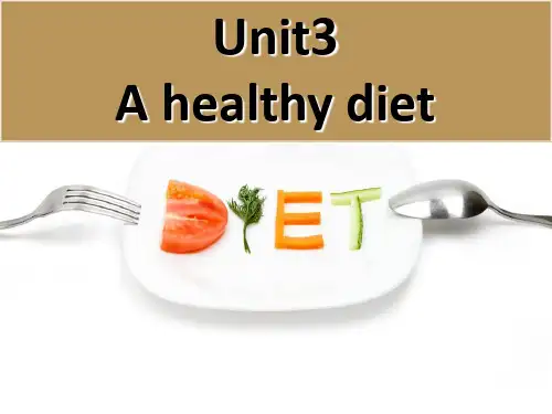 牛津译林版六年级英语下册unit3_A_healthy_diet优课件