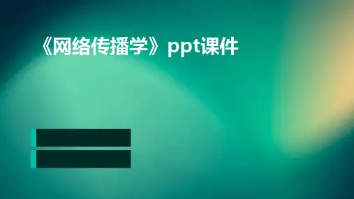 《网络传播学》课件
