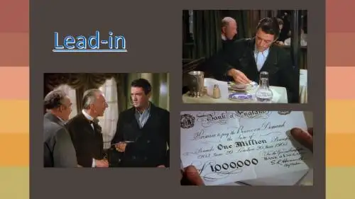 人教版高中英语必修三课件：Unit 3 The Million Pound Bank Note (1)(共16张PPT)