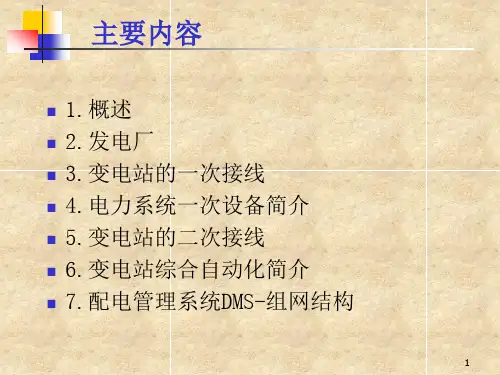 电力系统基础知识大全ppt课件