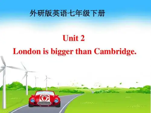 外研版英语七年级下册：Module5 Unit2(共34张ppt)