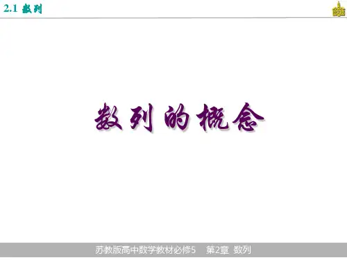 数列的概念PPT优秀课件