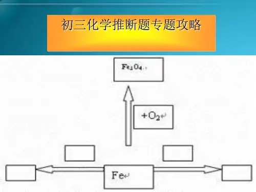 人教版初中化学复习课：推断题专题讲解 课件优秀课件PPT