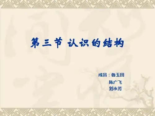 认识的结构