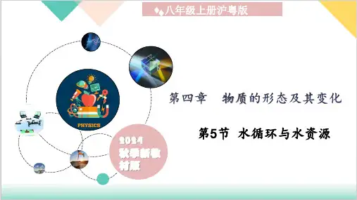 八上(沪粤版2024)4.5 水循环与水资源ppt课件