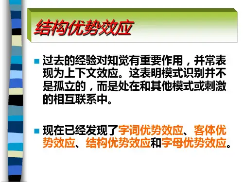 词优先效应