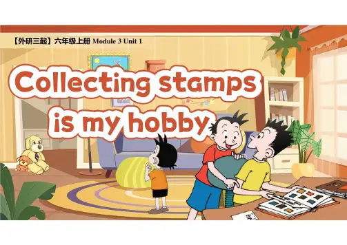 《Collecting stamps is my hobby》 课件 外研版(三起)英语六年级上册