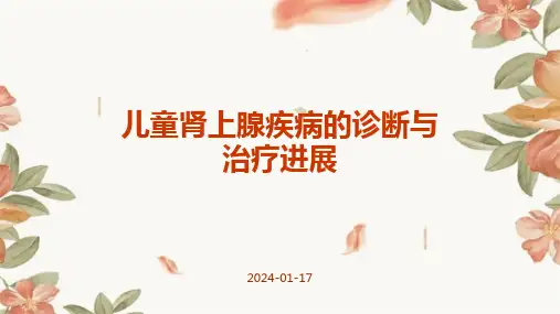儿童肾上腺疾病的诊断与治疗进展
