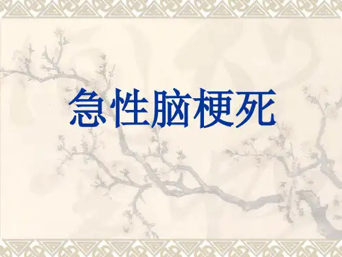 脑梗死