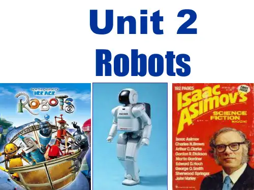 选修7Unit2Robots公开课优质课件