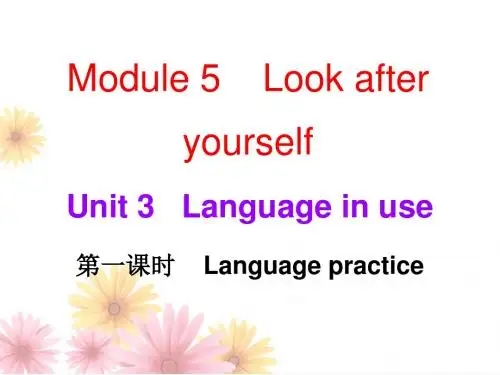 2019届外研版九年级英语下册内文课件：Module5-Unit3(共17张PPT)