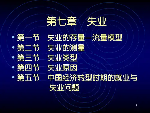 第七章 失业