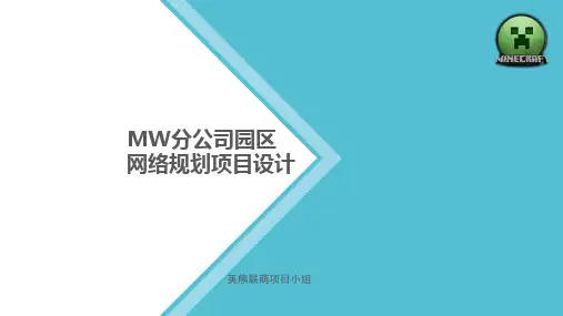 园区网络规划项目设计