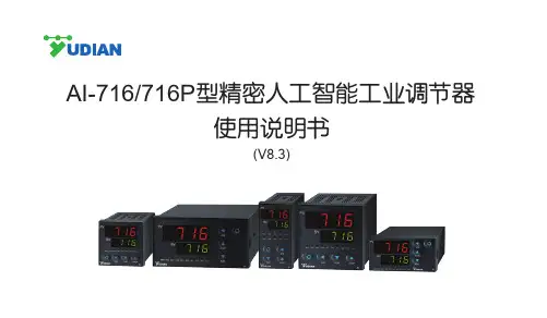 宇电AI-716_716P型精密人工智能工业调节器 S082-10