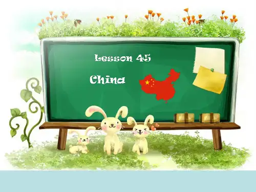冀教版七年级英语上册 Unit 8 Lesson 45 课件(共18张PPT)