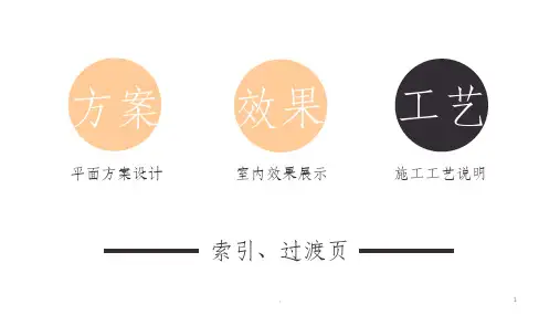 室内装修施工流程与工艺材料介绍ppt课件