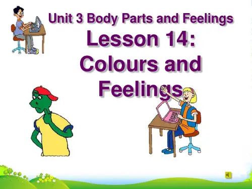 新版冀教版七年级上册英语Unit3 Lesson14课件