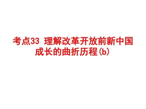 九年级历史共和国的风雨历程(2019年新版)