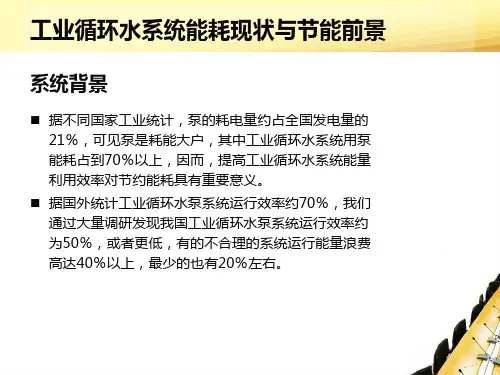 工业循环水节能系统EPI节能技术介绍PPT