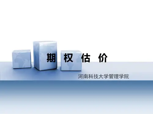 期权估价