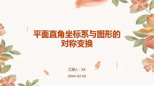 平面直角坐标系与图形的对称变换