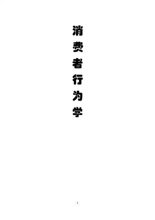 小米手机消费者行为学