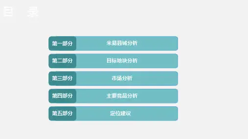 攀枝花市米易县市调研报告