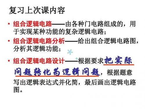 逻辑电路设计--加法器