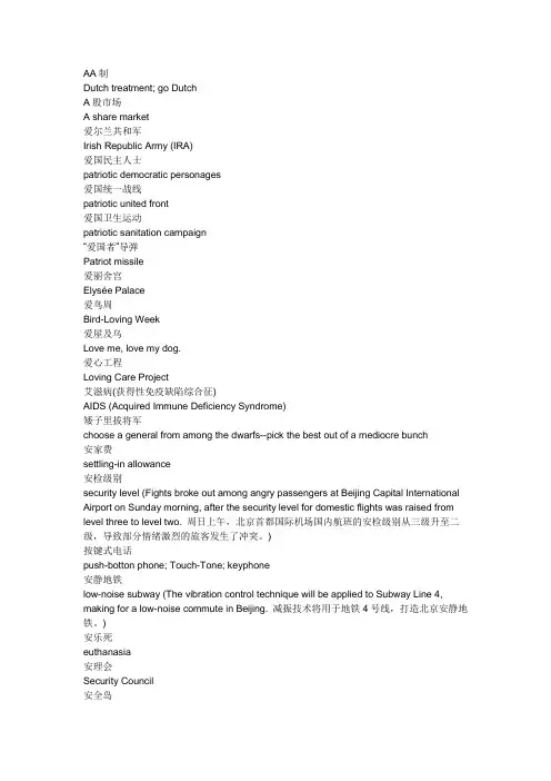 中国日报之新词新译